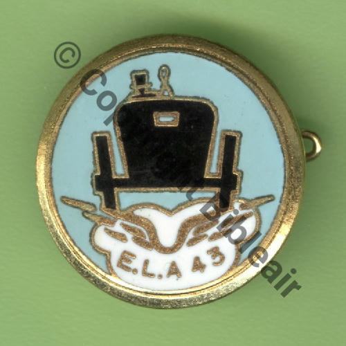 43  0719.EMGFAA & A1554 1947.74 ELA.43 MEDOC BORDEAUX  A.AUGIS ST.BARTH LYON 3Lign Bol fenetre allonge Strie fin Src.Y.GENTY 17Eur02.21 